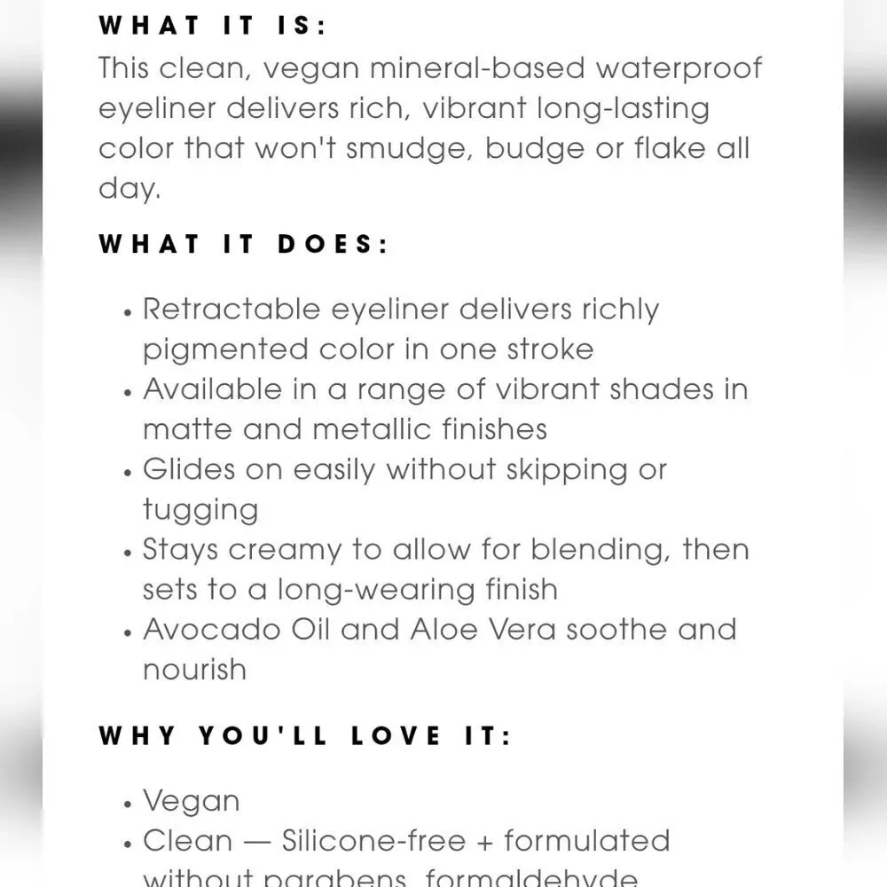 bareMinerals color onyx